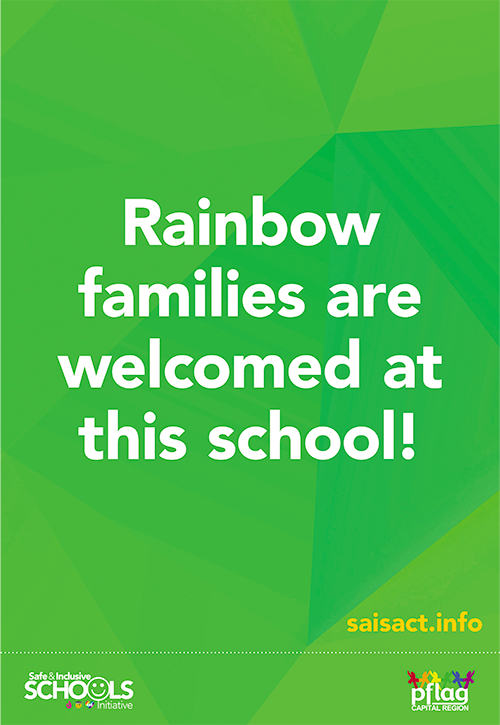 SAIS A3 Poster : Rainbow Families